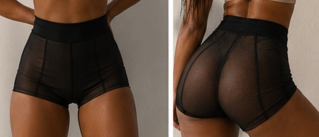 Onyx Mesh Shorts
